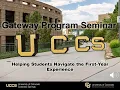 UCCS GPS Orientation Presentation