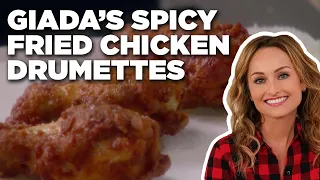 Giada De Laurentiis Spicy Fried Chicken Drumettes Giada At Home Food Network