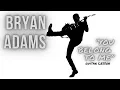 Download Lagu Bryan Adams - You Belong To Me (Guitar Lesson: Chords, Solo,Theory)