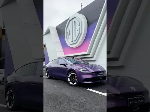 The All-New MG07 Electric Fastback First Look