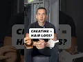 Creatine Causes Hair Loss New Study
