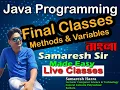 Final variables methods Classes with example Java Programming Bengali