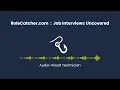 Audio-Visual Technician Job Interviews Uncovered