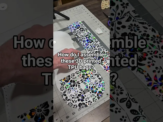 Large TPU foldover bag video thumbnail