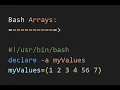 Section-7 -1 Arrays Introduction to Bash Arrays VRTechnologies By NarendraP