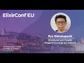 Distributed and Parallel Image Processing on Livebook by Ryo Wakabayashi ElixirConf EU 2023