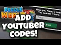 HOW TO GET Every Content Creator Code in Doodle World