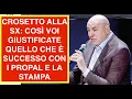 CROSETTO ALLA SX: COSÌ VOI GIUSTIFICATE QUELLO CHE È SUCCESSO CON I PROPAL E LA STAMPA