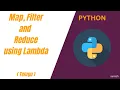 How to Use Lambda in Map Filter and Reduce Functions Python Telugu