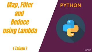 How to Use Lambda in Map Filter and Reduce Functions Python Telugu