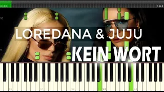 loredana x juju kein wort piano instrumental