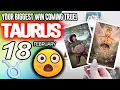 Taurus YOUR BIGGEST WIN COMING TRUE horoscope for today FEBRUARY 18 2026 tarot