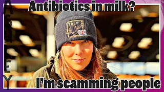 The new iodine? Antibiotics in milk? scammer caught out 😱😱