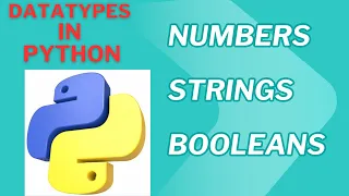 Python Data Types Explained Numbers String Boolean