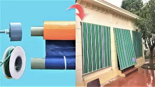 DIY Roller Shades to Beat the Summer Heat