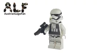 Lego Star Wars 30602 First Order Stormtrooper Minifigure - Lego Speed Build Review