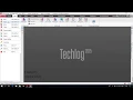 1-create a new project on techlog 2015 log display and its properties