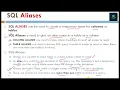 SQL Aliases - Column Table Alias