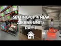 Setting Up 4 NEW Airbnb Units From Scratch - Day 1
