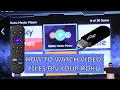 Watch MP4 s on a Roku - How to play s of a USB Drive on ROKU