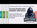 Send and Recieve Data Between Server Client Creating Undetectable Backdoor Python HackVenom