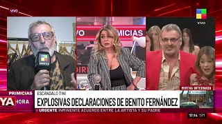 📢 BENITO FERNÁNDEZ: "Veía cosas raras alrededor de Tini"