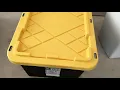 Home depot vs Costco 27 gallon storage containers