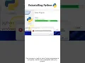 Python installation error Uninstalling Python after an incomplete or corrupted installation