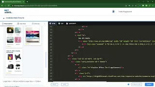 Ecommerce Website Explore Section Coding Practice 16 HTML CSS Bootstrap NxtWave ccbp 4 o