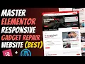 Master ELEMENTOR Create a Modern Responsive GADGET REPAIR Website WordPress Tutorial 2026