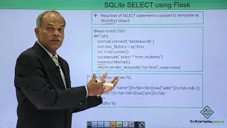 Flask Framework - SQLite