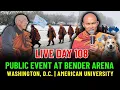 Lagu 🔴 Livestream: Day 108 — Public Event at Bender Arena, Washington, D.C.