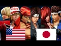 America vs Japan Team Battle - KOF XV