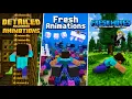 Detailed Animations VS Fresh Animations VS Fresh Moves Minecraft Comparison