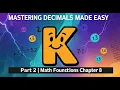 Mastering Decimals Made Easy - Part 2 Math Foundations Chapter 8