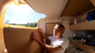 Building a Fibreglass Reverse Mould Part 1 (S2 E60 Barefoot Sail and Dive)