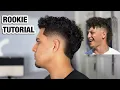 PATRICK MAHOMES HAIRCUT TUTORIAL Step By Step Burst FadeTutorial For Beginning Barbers