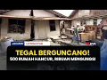 Lagu Tegal Siaga! Tanah Bergerak Hancurkan 500 Rumah, 1.700 Warga Padasari Mengungsi ke Lokasi Aman