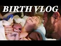 MY UNMEDICATED BIRTH VLOG Positive First Birth Experience raw real