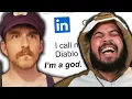 Pixel Reacts I let an AI rewrite my LinkedIn profile - DougDoug