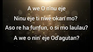 a we o ninu eje odaguntan are you washed in the blood of the lamb yorubahymn