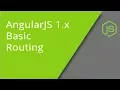 Basic Routing in AngularJS