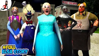 Download 👸Full Story of Granny Elsa and Ice Scream🍦Funny Animation Horror Cartoon MP3