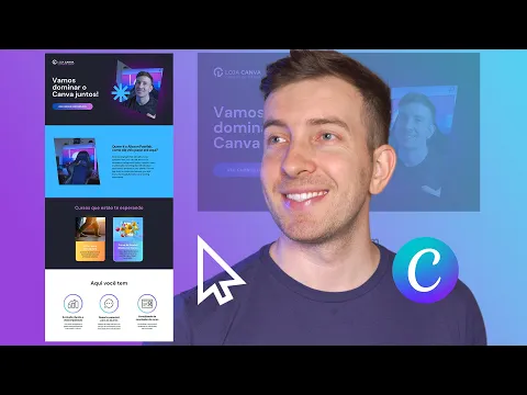 Download MP3 COMO CRIAR UM SITE NO CANVA | Com domínio GRÁTIS, excelente para Portfólio e páginas Comerciais 💜🖥️