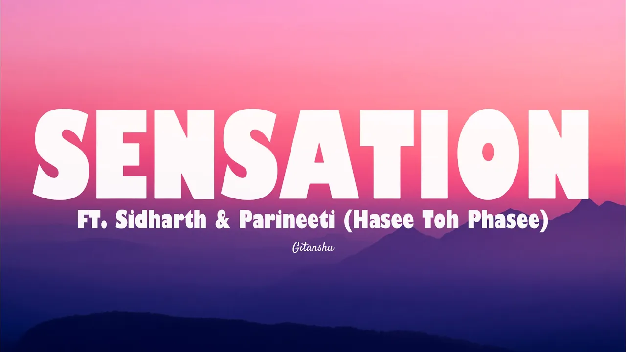 Sensation (Radio Edit) Lyrical Music Video Sensation (Radio Edit) Lyrical Music Video