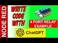 Write Node Red Code with