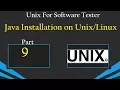 Unix For Software Testers-Day 9 Java Installation on Unix