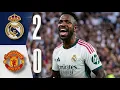 Real Madrid 2-0 Manchester United Friendly Match HIGHLIGHTS
