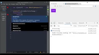 The XMLHTTP REQUEST object in JavaScript