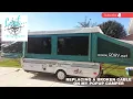 Replacing a broken cable on my Popup Camper